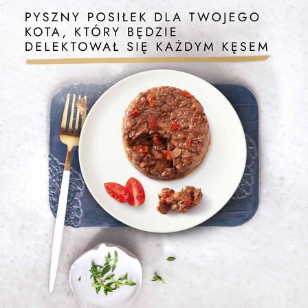 Gourmet Gold Karma dla kotów savoury cake z wołowiną i pomidorami 85 g (5)