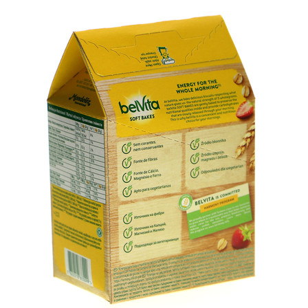 belVita Breakfast Ciastka zbożowe z nadzieniem truskawkowym 250 g (5)