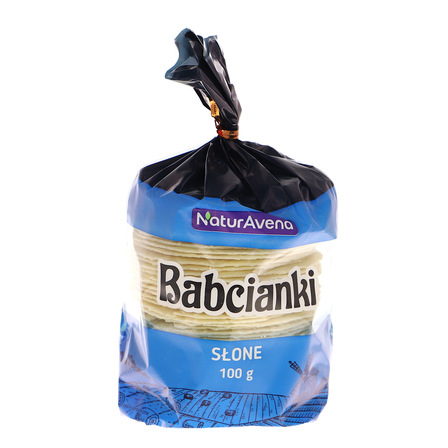 NATURAVENA BABCIANKI OWSIANE SŁONE 100G (1)