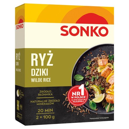 Sonko Ryż dziki 200 g (2 x 100 g) (1)