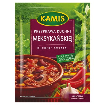 Kamis Kuchnie świata Przyprawa kuchni meksykańskiej Mieszanka przyprawowa 25 g (1)