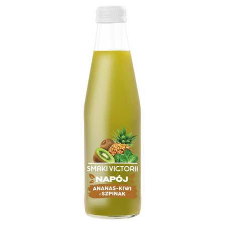 Smaki Victorii Napój owocowo-warzywny ananas kiwi szpinak 250 ml (1)