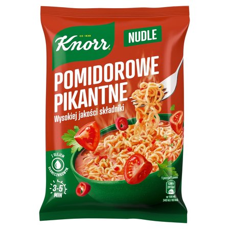 Knorr Nudle Zupa-danie pomidorowe pikantne 63 g (1)