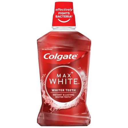 Płyn do płukania jamy ustnej Colgate Max White (1)