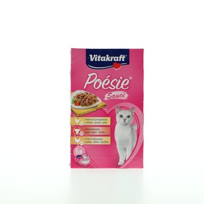 VITAKRAFT POESIE MULTIPACK SOS 6x85G (1)