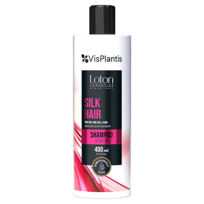 Vis Plantis Silk Hair Szampon do włosów suchych i matowych 400 ml (1)