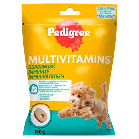 Pedigree Multivitamins Karma uzupełniająca dla dorosłych psów z kurczakiem 180 g (1)