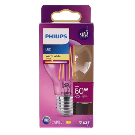Philips żarówka Led ciepło biała 7W=60 (1)