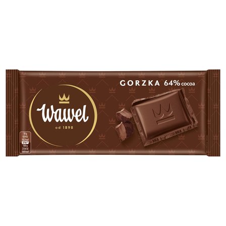 Wawel Czekolada gorzka 64 % cocoa 90 g (1)