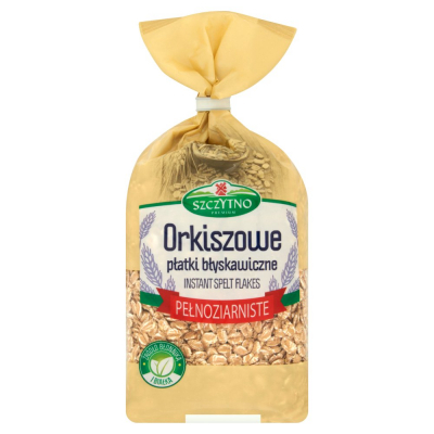 Szczytno Premium Orkiszowe płatki błyskawiczne 400 g (1)