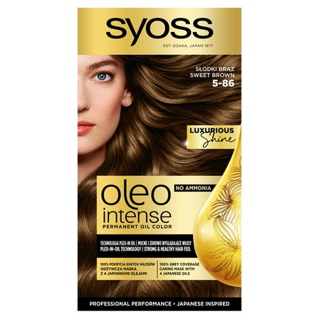 Syoss Oleo Intense Farba do włosów 5-86 słodki brąz (1)