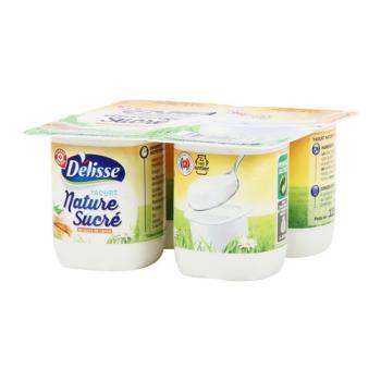 WM JOGURT NATURALNY Z CUKREM TRZCINOWYM 4x125g (1)