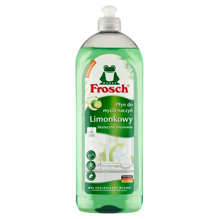 Frosch Płyn do mycia naczyń limonkowy 750 ml (1)