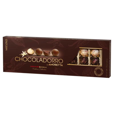 Mieszko Chocoladorro Praliny czekoladowe i waniliowe 178 g (1)