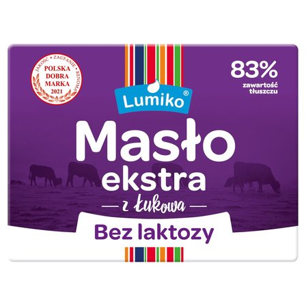 Masło ekstra z Łukowa bez laktozy 200 g (1)