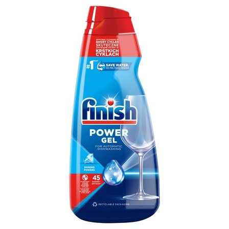 Finish Power Gel Żel do mycia naczyń w zmywarce 900 ml (1)