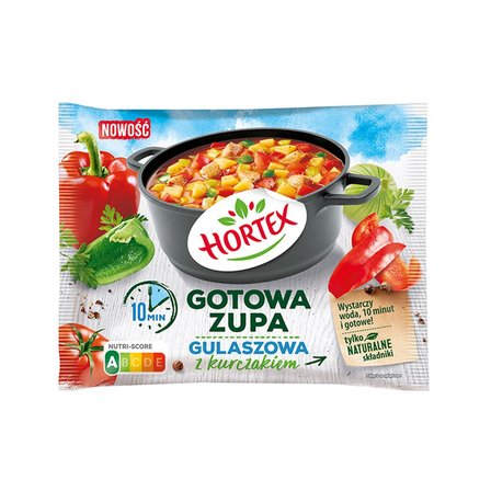 Hortex Gotowa zupa gulaszowa z kurczakiem 350 g (2)