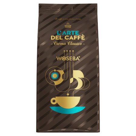 Woseba L'Arte del Caffè Crema Classico Kawa palona mielona 250 g (1)