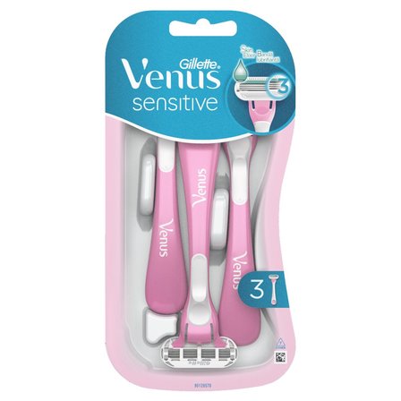 Gillette Venus Sensitive Maszynki jednorazowe, liczba sztuk w opakowaniu: 3 (1)