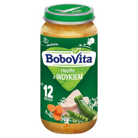 BoboVita Risotto z indykiem po 12 miesiącu 250 g (1)