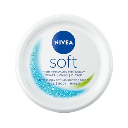 Nivea Soft Krem intensywnie nawilżający do ciała, rąk i twarzy 100 ml (1)