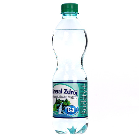 Mineral zdrój naturalna woda mineralna gazowana 500ml SUDETY+ (8)