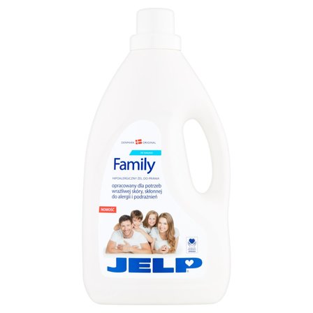 JELP Family Hipoalergiczny żel do prania do białego 2 l (25 prań) (1)