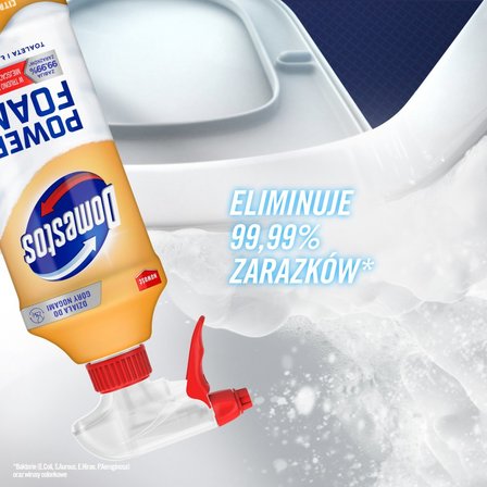 Domestos Power Foam Citrus Blast Czyszcząca piana toaleta i łazienka 435 ml (3)