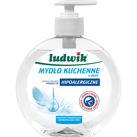 LUDWIK MYDŁO KUCHENNE HIPOALERGICZNE 380ML (1)