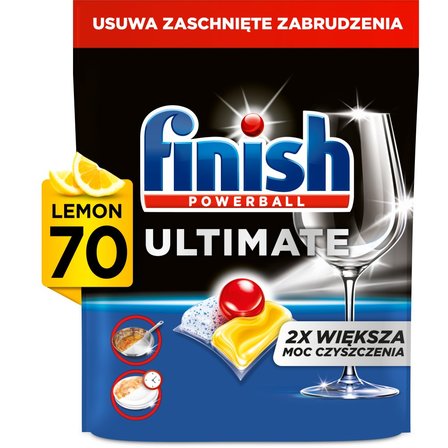 Finish Ultimate Lemon Kapsułki do mycia naczyń w zmywarce 903 g (70 sztuk) (2)