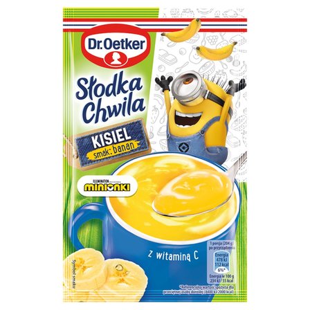 Dr. Oetker Słodka Chwila Kisiel smak banan 29 g (1)