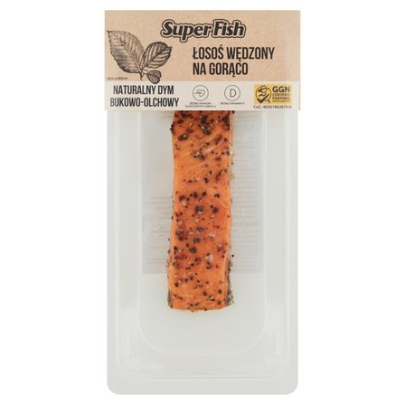 SuperFish Łosoś wędzony na gorąco z pieprzem 100 g (1)