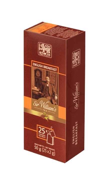 Sir William's Tea English Breakfast 25x2g (1)