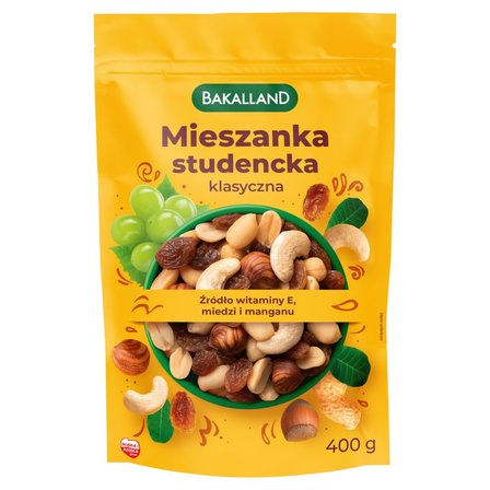 Bakalland Mieszanka studencka klasyczna 400 g (1)