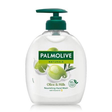 Palmolive Naturals Milk & Olive (Mleko i Oliwka) Kremowe mydło do rąk w płynie, 300 ml (1)