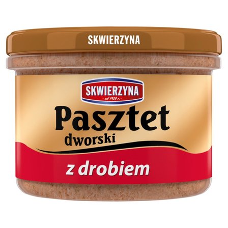 Skwierzyna Pasztet dworski z drobiem 180 g (1)