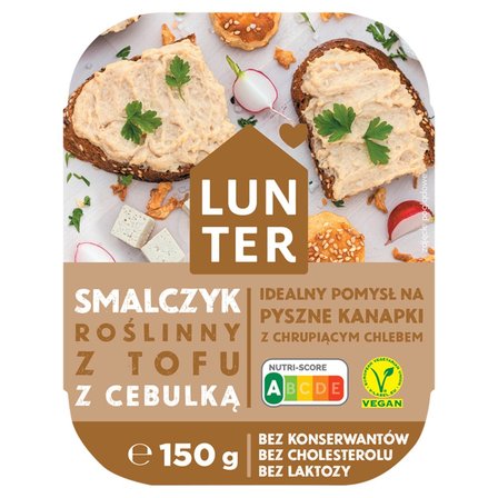 Lunter Smalczyk roślinny z tofu z cebulką 150 g (1)