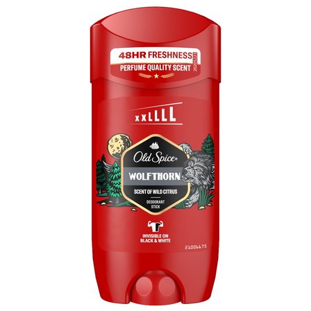 Old Spice Wolfthorn Dezodorant w sztyfcie dla mężczyzn ml, 48 h świeżości, bez aluminium (1)