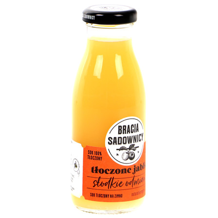 Bracia Sadownicy Sok tłoczone jabłko słodkie odmiany 250 ml (11)