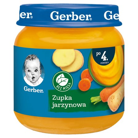 Gerber Zupka jarzynowa dla niemowląt po 4. miesiącu 125 g (1)