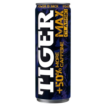 Tiger Max Classic Gazowany napój energetyzujący 250 ml (1)