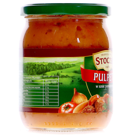 Stoczek Pulpety w sosie pomidorowym 500 g (10)