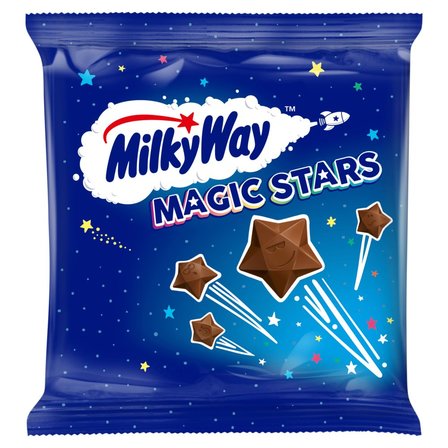 Milky Way Magic Stars Gwiazdki z puszystej mlecznej czekolady 33 g (1)