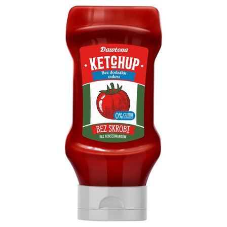 Dawtona Ketchup bez dodatku cukru 450 g (1)