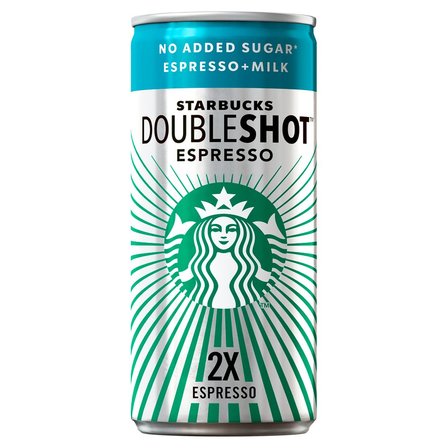 STARBUCKS Doubleshot Espresso Mleczny napój kawowy 200 ml (1)