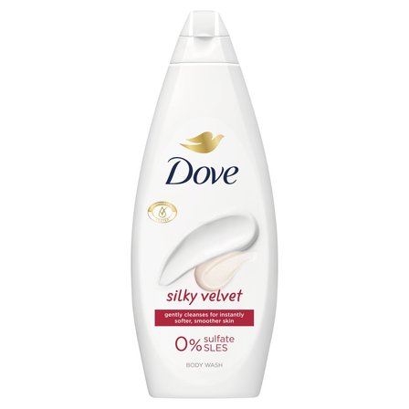 Dove Silky Velvet Żel pod prysznic 720 ml (1)