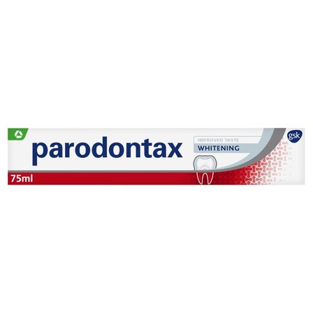 Parodontax Whitening Wyrób medyczny pasta do zębów z fluorkiem 75 ml (1)