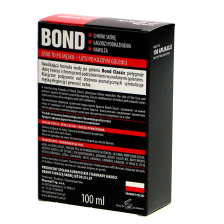 BOND CLASSIC WODA PO GOLENIU 100ML (7)