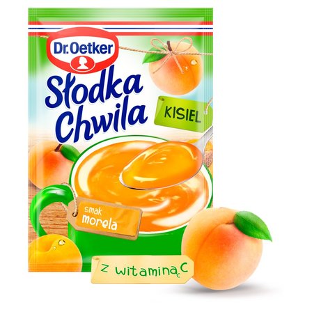 Dr. Oetker Słodka Chwila Kisiel smak morela 30 g (2)