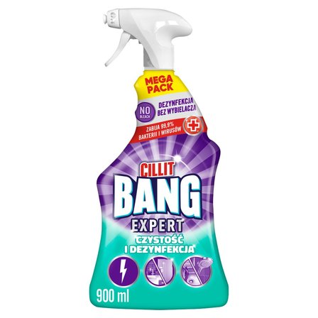 Cillit Bang Expert Spray do dezynfekcji powierzchni czystość i dezynfekcja 900 ml (2)